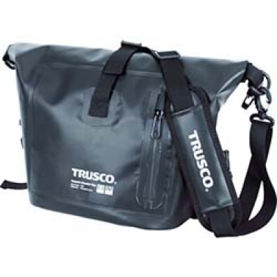日本中山 TRUSCO  TSB-BK TRUSCO 防水ターポリンショルダーバッグ ブラック