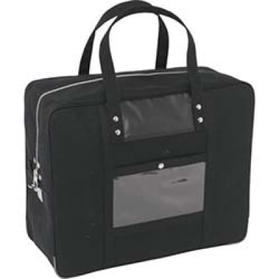 三栄産業(株) BTLL-U-01 SANEI 帆布メール用ボストン(LL)馬蹄錠金具付 黒