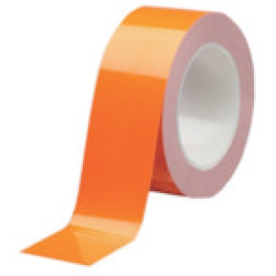日本绿安全 MIDORI VHT-50-OR ミドリ安全　ベルデビバハードテープ　オレンジ　５０ｍｍＸ２０ｍ