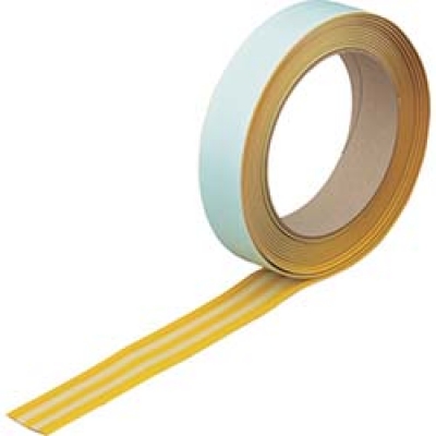 （株）日本緑十字社 361030 緑十字　ルミセーフフレックス（屋外用高輝度蓄光テープ）　黄色　６０ｍｍ幅×１０ｍ