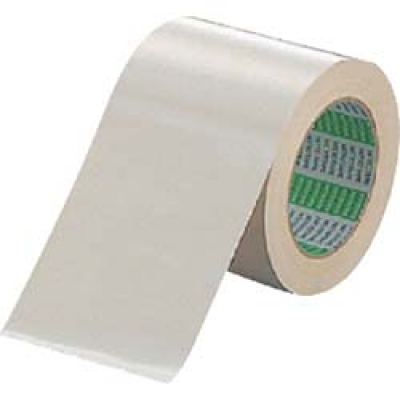 ユニット（株） 864-71 ユニット　布ラインテープ　白　布　１００ｍｍ幅×２５ｍ巻