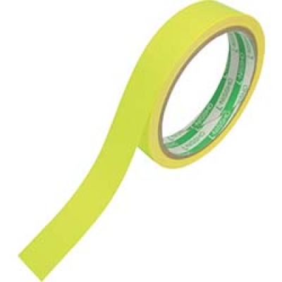 日東エルマテリアル（株） LK-20LY 日東エルマテ　蛍光テープ　２０ｍｍＸ５ｍ　レモンイエロー