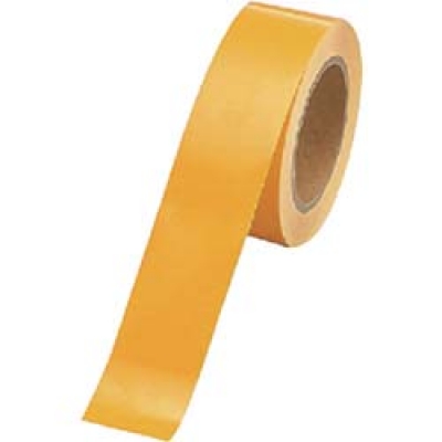 ユニット(株) 863-731 ユニット ユニテープ強粘着黄 ペットフィルム 50mm幅×20m巻