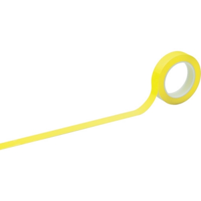 （株）日本緑十字社 259033 緑十字　ＨＣＰ－２５Ｙ　クリーンルーム用ラインテープ黄　２５ｍｍ幅×３３ｍ