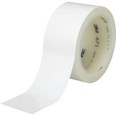 美国 3M  テープ・接着剤製品事業部 471 WHI 50X18 R ３Ｍ　高機能ラインテープ　４７１　白　５０ｍｍＸ１８．２ｍ　Ｒ
