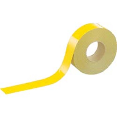 ユニット（株） 863-07 ユニット　ユニテープ　黄　ペットフィルム　５０ｍｍ幅×５０ｍ巻