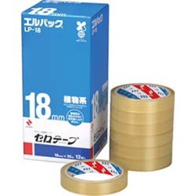 日本米其邦 NICHIBAN     LP-18 ニチバン セロテープエルパックLP-18 12巻入り