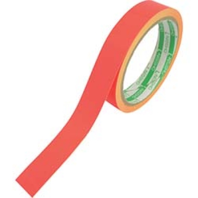 日東エルマテリアル(株) LK-20R 日東エルマテ 蛍光テープ 20mmX5m レッド