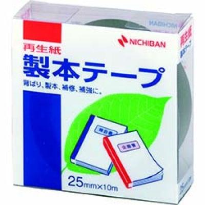 日本米其邦 NICHIBAN     BK-256 ニチバン 製本テープ BK-25 黒 25×10