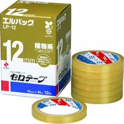 日本米其邦 NICHIBAN     LP-12 ニチバン セロテープエルパックLP-12(12巻入り)