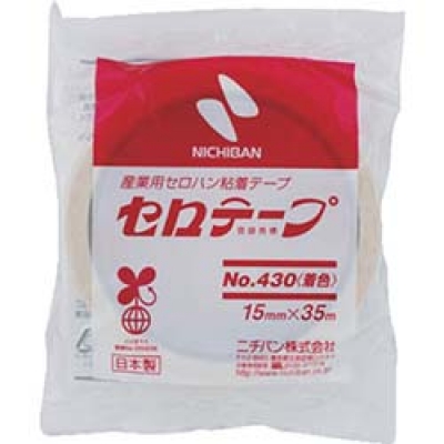 日本米其邦 NICHIBAN     4305T-15 ニチバン セロテ-プ着色白15mmX35m