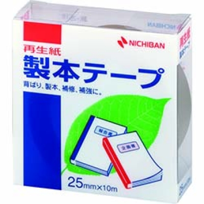 日本米其邦 NICHIBAN     BK-2518 ニチバン 製本テープ BK-25 茶 25×10
