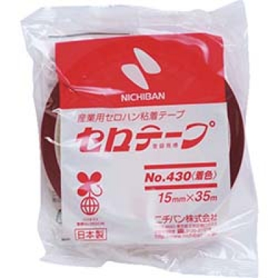 日本米其邦 NICHIBAN     4301T-15 ニチバン セロテ-プ着色赤15mmX35m