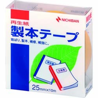 日本米其邦 NICHIBAN     BK-252 ニチバン　製本テープ　ＢＫ－２５　黄　２５×１０