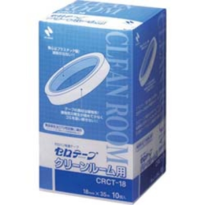 日本米其邦 NICHIBAN     CRCT-18 ニチバン　セロテープクリーンルーム用１８ｘ３５（１箱１０巻入）
