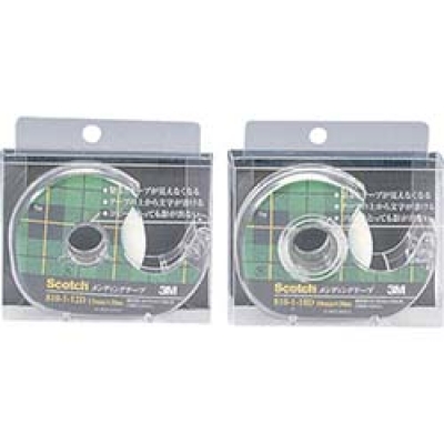 美国 3M  文具・オフィス事業部 810-1-18D ３Ｍ　メンディングテープディスペンサー付　１８ｍｍＸ３０ｍ　巻芯径２５ｍｍ