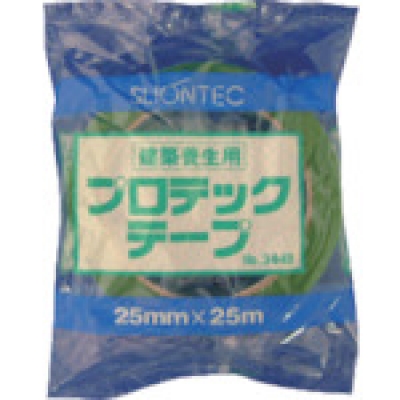 マクセル（株）スリオンテック事業本部 344800-GR-00-25X25 スリオン　プロテックテープ　２５ｍｍ×２５ｍ　グリーン