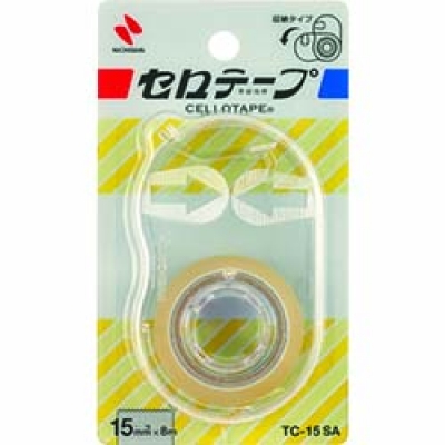 日本米其邦 NICHIBAN     TC-15SA ニチバン　セロテープ収納カッター付　ＴＣ１５ＳＡ