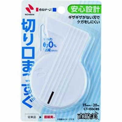 日本米其邦 NICHIBAN     CT-15SCB5 ニチバン　セロテープ直線美ミニＣＴ－１５ＳＣＢ５白