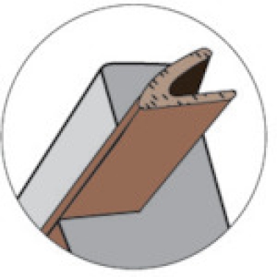 日本NITOMS   G0104 ニトムズ　ドア窓用気密パッキンＶ型