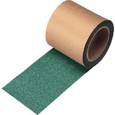 ユニット（株） 374-91 ユニット　すべり止めテープシマ鋼板用（緑）　アルミ　１００ｍｍ幅×５ｍ巻