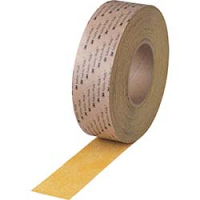 ユニット（株） 374-88 ユニット　すべり止めテープシマ鋼板用（黄）　アルミ　５０ｍｍ幅×５ｍ巻