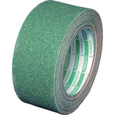 日東エルマテリアル（株） LS-100GN 日東エルマテ　ノンスリップテープ　１００ｍｍＸ５ｍ　緑