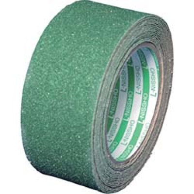 日東エルマテリアル（株） LS-50GN 日東エルマテ　ノンスリップテープ　５０ｍｍＸ５ｍ　緑