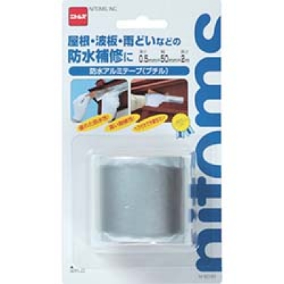 日本NITOMS   M8030 ニトムズ　防水アルミテープ（ブチル）５０×２