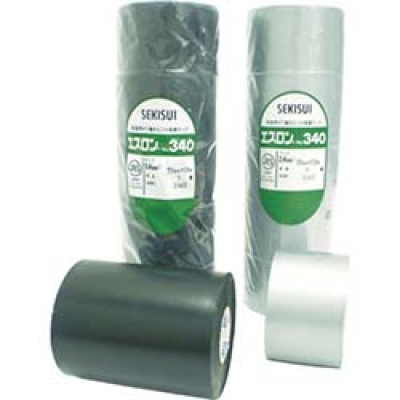 積水化学工業（株） V340K04 積水　エスロンテープ　ｎｏ．３４０　　１００×１０ｍ　黒色