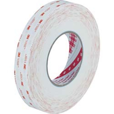 美国 3M  テープ・接着剤製品事業部 Y4920-25X10 ３Ｍ　ＶＨＢ構造用接合テープ　Ｙ－４９２０　２５ｍｍＸ１０ｍ　白