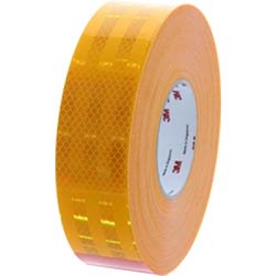 美国 3M  　トランスポーテーション　セーフティ事業部 983-71 ３Ｍ　ＤＧコンスピキュイティ反射シート　５５ｍｍＸ５０ｍ　黄色