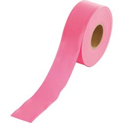 ユニット（株） 374-114 ユニット　標識用ビニールテープ　ピンク