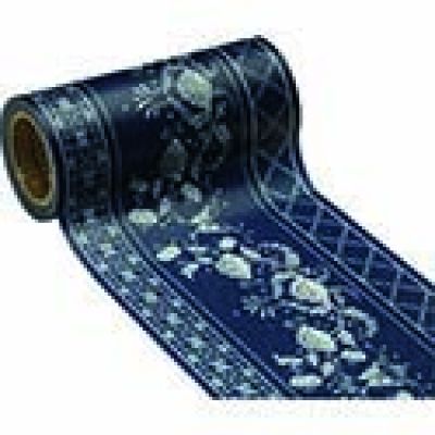 日本NITOMS   M3715 ニトムズ　インテリアマスキングテープ１００ｍｍ　シノワズリブルー