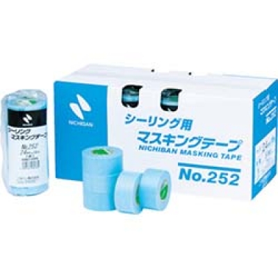 日本米其邦 NICHIBAN     252H-12 ニチバン　マスキングテープ　２５２Ｈ　１２ｍｍ（１パック１０巻入り）