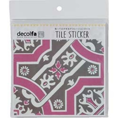 日本NITOMS   M4000 ニトムズ　タイルステッカー　ピンク