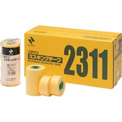 日本米其邦 NICHIBAN     2311H-20 ニチバン　マスキングテープ　２３１１Ｈ　２０ｍｍＸ１８ｍｍ（１パック６巻入り）