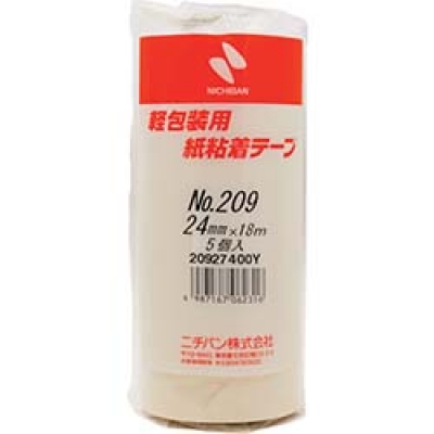 日本米其邦 NICHIBAN     209H-24 ニチバン　紙粘着テープ２０９Ｈ－２４