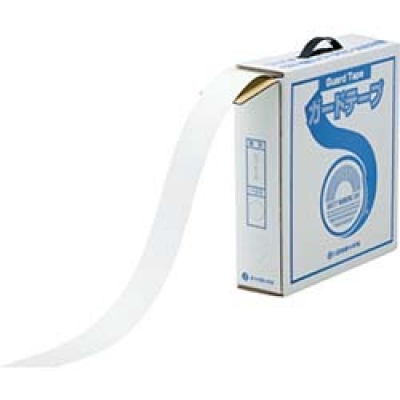 （株）日本緑十字社 GT-501R 緑十字　ガードテープ　１００ｍ　赤