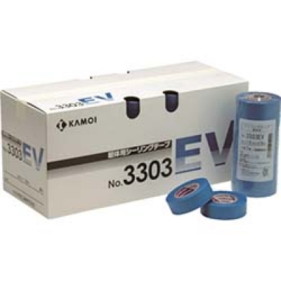 カモ井加工紙（株） 3303EV JAN24 カモ井　マスキングテープ（躯体シーリング用）５巻入り