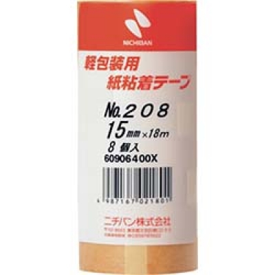 日本米其邦 NICHIBAN     208H-15 ニチバン　紙粘着テープ２０８Ｈ－１５