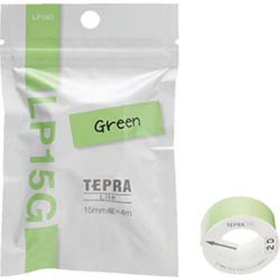 KING JIM  LP15G キングジム　「テプラ」Ｌｉｔｅテ－プグリ－ン