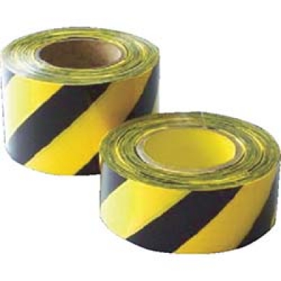 日東エルマテリアル（株） DM6 日東エルマテ　危険標示テープ　トラモヨウ　黄／黒　６０ｍｍＸ５０ｍ