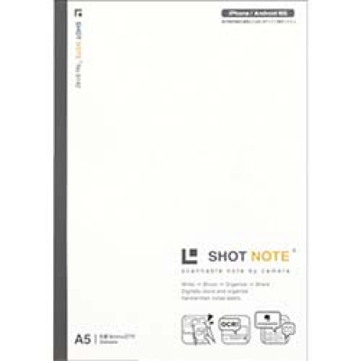 KING JIM  9142-W キングジム　ショットノ－ト（無線綴じタイプ）白