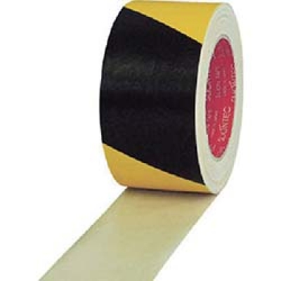 マクセル（株）スリオンテック事業本部 3362-60SS スリオン　縞布粘着テープ６０ｍｍ×２５ｍ　黄黒