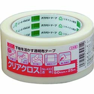 オカモト（株）粘着製品部 224WC38500B オカモト　クラフトテープ　ＮＯ２２４ＷＣ環境思いカラー長尺　青３８ミリ×５００Ｍ