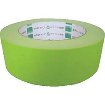 オカモト（株）粘着製品部 224WC3850E オカモト　クラフトテープ　ＮＯ２２４ＷＣ　環境思いカラーライトグリーン　３８ミリ