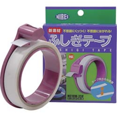 日本任礼 NIREI MC18W-35V 仁礼　ふしぎテープ白ディスペンサー付１８ＭＭＸ３５Ｍ