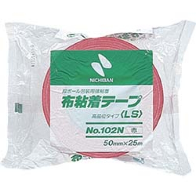 日本米其邦 NICHIBAN     102N1-50 ニチバン　布粘着テープ１０２Ｎ赤５０ミリ