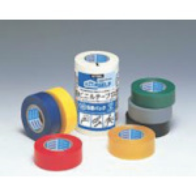 日本NITOMS   J2591 ニトムズ　ビニルテープＳ　１９Ｘ１０　５巻パック　赤